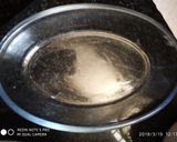 A picture of step 3 of Dhokla in Microwave.