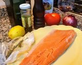 Foto del paso 1 de la receta: Truchon asalmonado con salsa criolla ideal para pescados