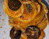 Foto del paso 7 de la receta: Spaghetti con zamburiñas en salsa de vieiras