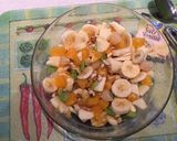 Une image de l'étape 2 de Salade de fruits mamounette.