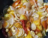 A picture of step 3 of Paneer Butter Masala.