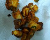 A picture of step 5 of Crunchy Paneer Bites.