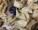 A picture of step 13 of All-purpose flour Veg momos /whole wheat flour paneer momos.