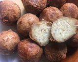 A picture of step 3 of Sweet potato balls.