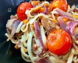 Foto del paso 6 de la receta: Udon noodles con codillo y verduras