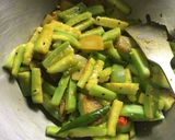 A picture of step 3 of Ridge Gourd (Jhinge)Aloo sabji.