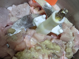 Tahu walik isi daging ayam