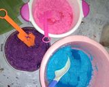 Foto langkah ke 5 dari resep Lapis singkong alias sentiling.. 😊😊.