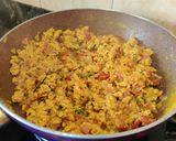 A picture of step 10 of Akuri (Parsi Scrambled Egg).