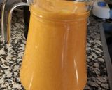 A picture of step 2 of Mango and Papaya Salmorejo.