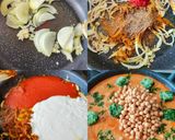 Une image de l'étape 1 de Curry de pois chiches.