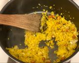A picture of step 4 of Aloo Poha (Potato Puffed Rice).