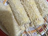 187. Corn dog Sozis Moza (Roti Tawar)