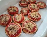 Foto del passaggio 12 della ricetta 🍕Pizzette di melanzane al forno🍆