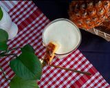 A picture of step 3 of Pineapple Milkshake.