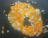 Foto del paso 2 de la receta: Garbanzos con pisto de zanahoria, calabacín y berenjena