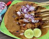 Foto langkah ke 14 dari resep Sate Ayam Bumbu Kacang.