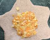 Fish,star and round shaped ragi flour stuffed Paratha recipe step 4 photo