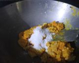 A picture of step 2 of BesanPeda.