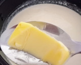 Foto del paso 7 de la receta: Queso crema casero / Torres de suprema con salsa de queso crema y manzana 🍎🍎!!!