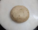 A picture of step 1 of Masala chat tart.