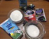 Foto langkah ke 1 dari resep Es Kopi Creamy Cincau.