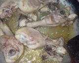 A picture of step 3 of Chicken Shinwari Karahi with cream.