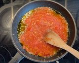 A picture of step 2 of 🍝 Pasta Caprese, Fresh Tomato & Mozzarella.