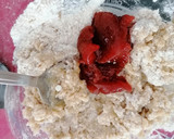 Foto del paso 2 de la receta: Galletas con mermelada de fresa y chocolate blanco