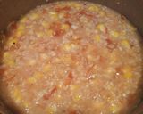 A picture of step 2 of Oats corn soup.