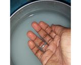 A picture of step 3 of Milk glazed puff puff.