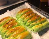 Foto langkah ke 5 dari resep Roti sisir pandan.