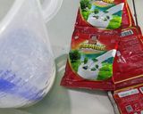 Foto langkah ke 2 dari resep Es lilin cincau susu kambing.
