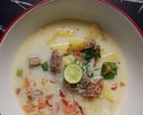 Foto langkah ke 6 dari resep Soto Betawi Kuah Santan Fibercreme.