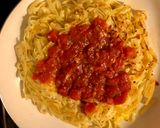 Foto del paso 12 de la receta: Mi pizza de fideos