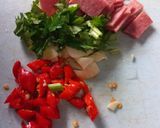 Foto langkah ke 1 dari resep Terung Dadar Smoke Beef.