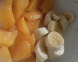 Foto del paso 1 de la receta: Postre🥧 vegano🍯frutal🍑🍊🍌 y económico🤔