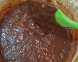 Foto langkah ke 4 dari resep Brownies Kukus Pisang Keju (Banana Choco Cheese Cake).