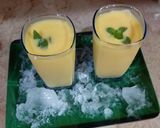 A picture of step 2 of Refreshing Mango milk Shake.