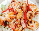 Hình bước làm 2 của món Gỏi khoai môn