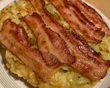 A picture of step 10 of Okonomiyaki.