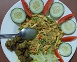 Foto langkah ke 10 dari resep Nasi goreng kembang kol.