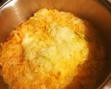 Töltött káposzta (szárma) édeskáposzta levélben recept fázis 6 fotója