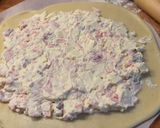 Foto del passaggio 2 della ricetta Tortino di Pasta Brise’ Farcito con Ricotta
