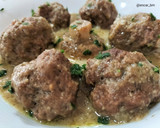 Foto del paso 8 de la receta: Albóndigas Angus en salsa de portobello y grana padano
