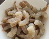 A picture of step 1 of Shrimp Cocktail.