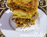 A picture of step 4 of Indian Style Spring Roll Mutabbaq.