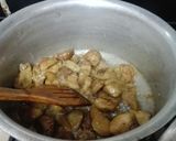 A picture of step 1 of Baingan ka salan.