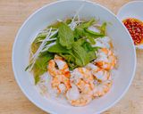 Hình bước làm 3 của món Bún nước lèo (Sóc Trăng)