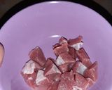 Foto langkah ke 1 dari resep Sayur daging samnis (asam manis).